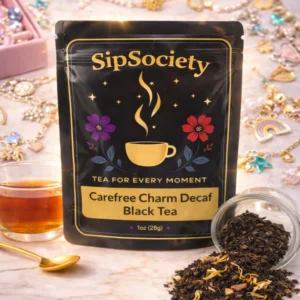 Carefree Charm Decaf Black Tea