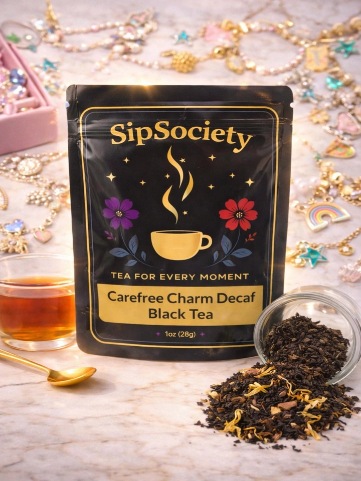 Carefree Charm Decaf Black Tea
