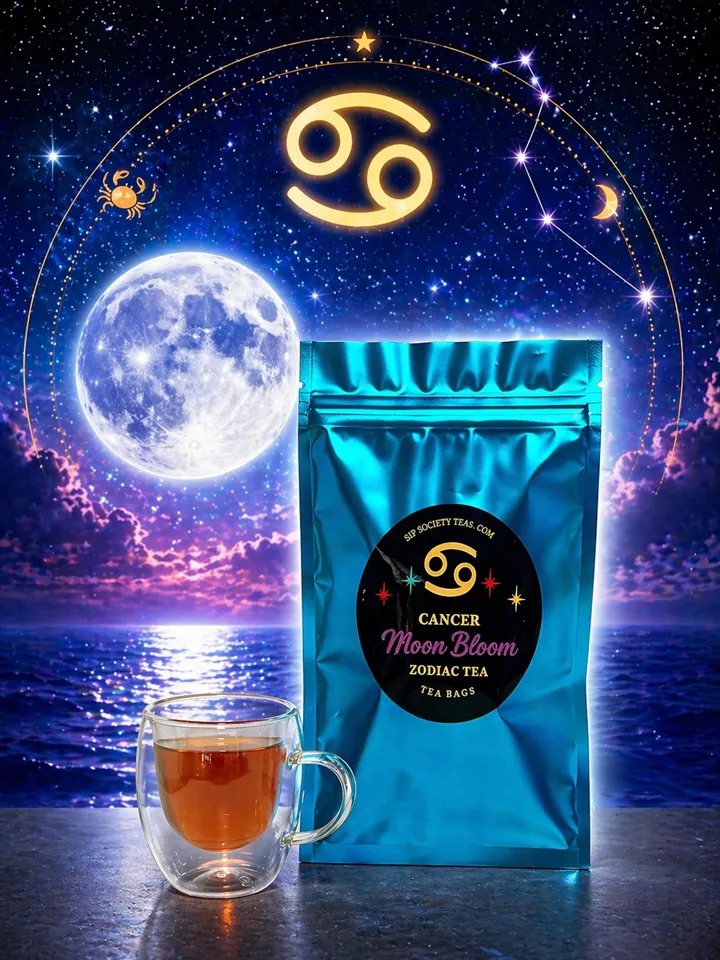Moon Bloom Cancer Zodiac Tea
