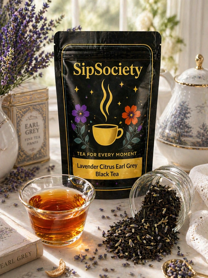 Lavender Citrus Earl Grey Black Tea