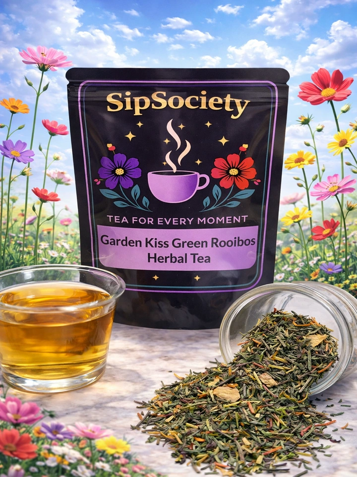 Garden Kiss Green Rooibos Herbal Tea