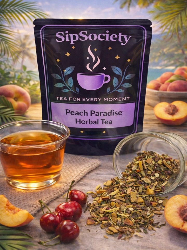Peach Paradise Herbal Tea