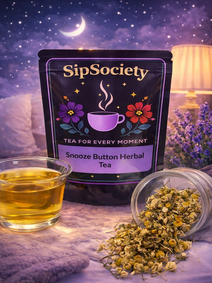 Snooze Button Herbal Tea