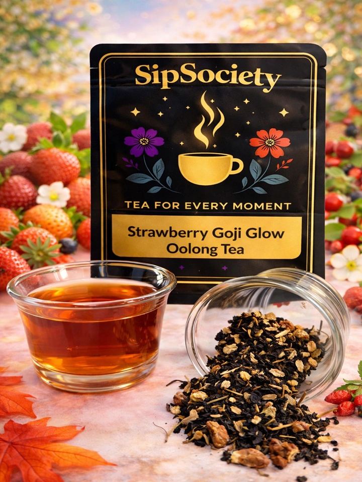 Strawberry Goji Glow Oolong Tea