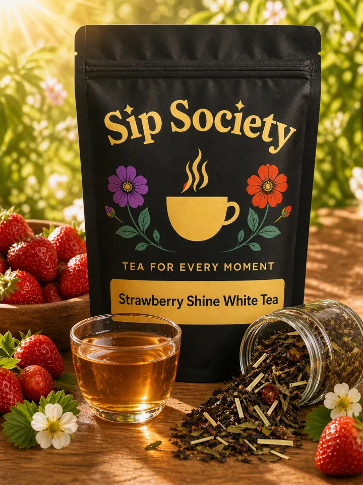 Strawberry Shine White Tea