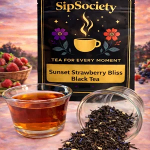 Sunset Strawberry Bliss Black Tea