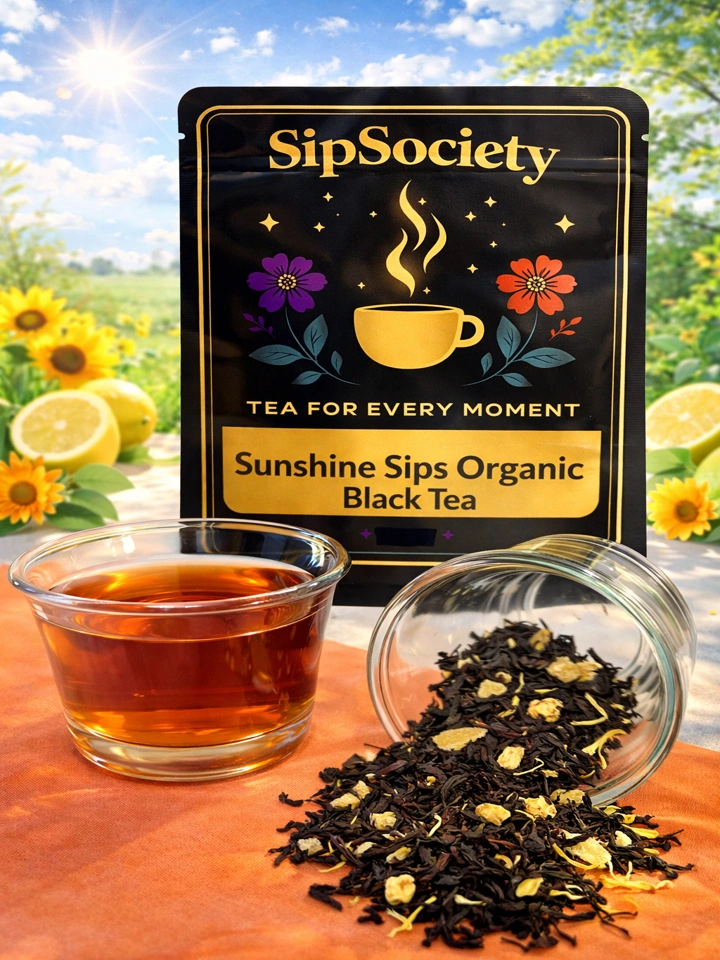 Sunshine Sips Organic Black Tea