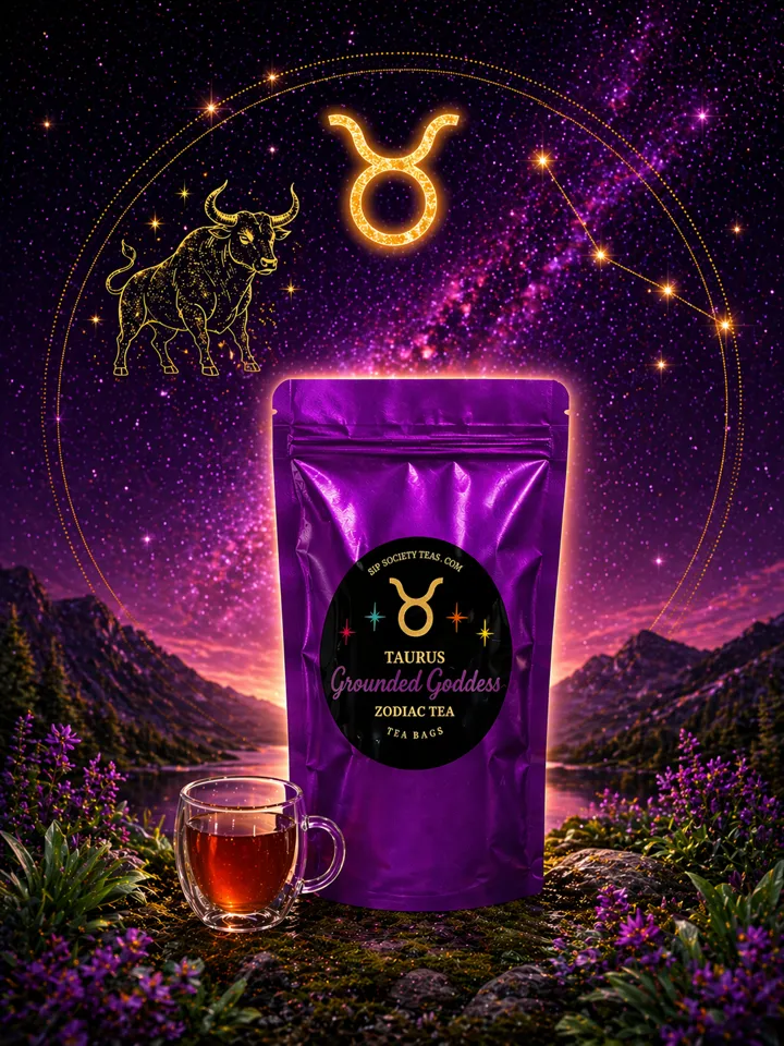 Grounded Goddess Taurus Zodiac Tea