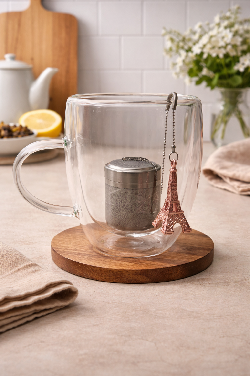 Paris Eiffel Tower Tea Infuser by 01Living - Image 2