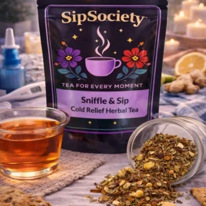 Sniffle and Sip Cold Relief Herbal Tea